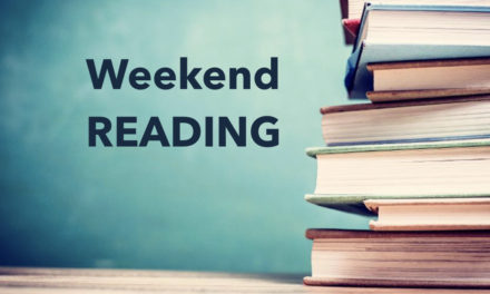 Weekend Reading – Nov 8 Edition