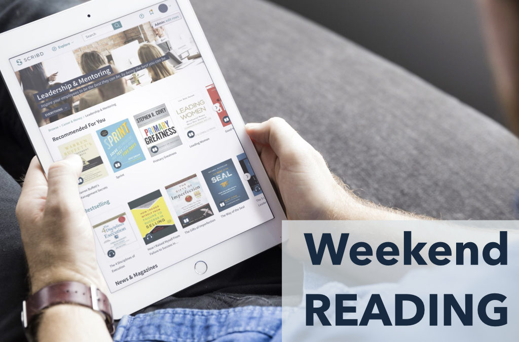 Weekend Reading – December 21 Edition